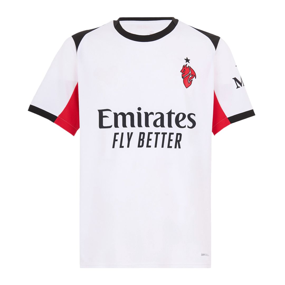 AC Milan Away Custom Player Version Soccer Jersey 2025/26 - bestsoccerstore