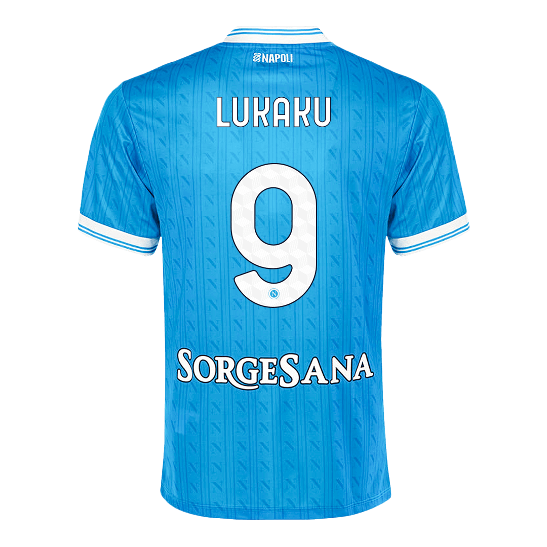 LUKAKU #9 Napoli Soccer Jersey Home Custom Shirt 2025/26 - bestsoccerstore