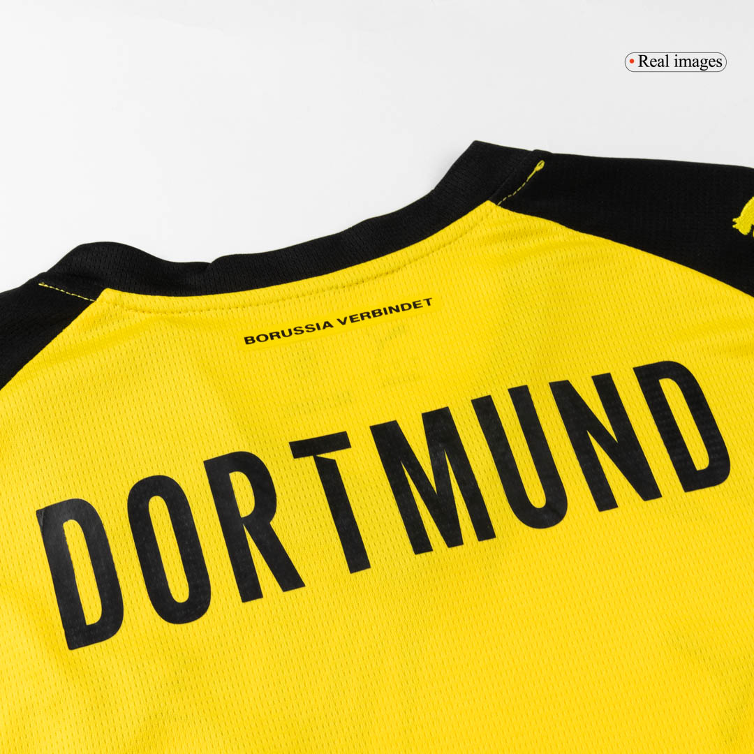 Borussia Dortmund Home Soccer Jersey 2025/26 Yellow - bestsoccerstore