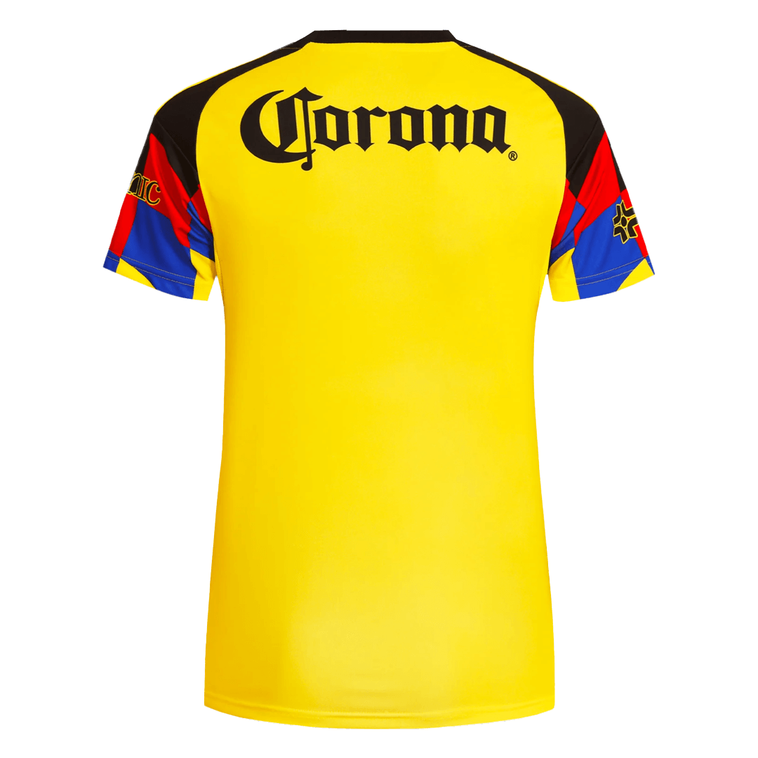 Club America Aguilas Soccer Jersey Home Women's Custom Shirt 2025/26 - bestsoccerstore