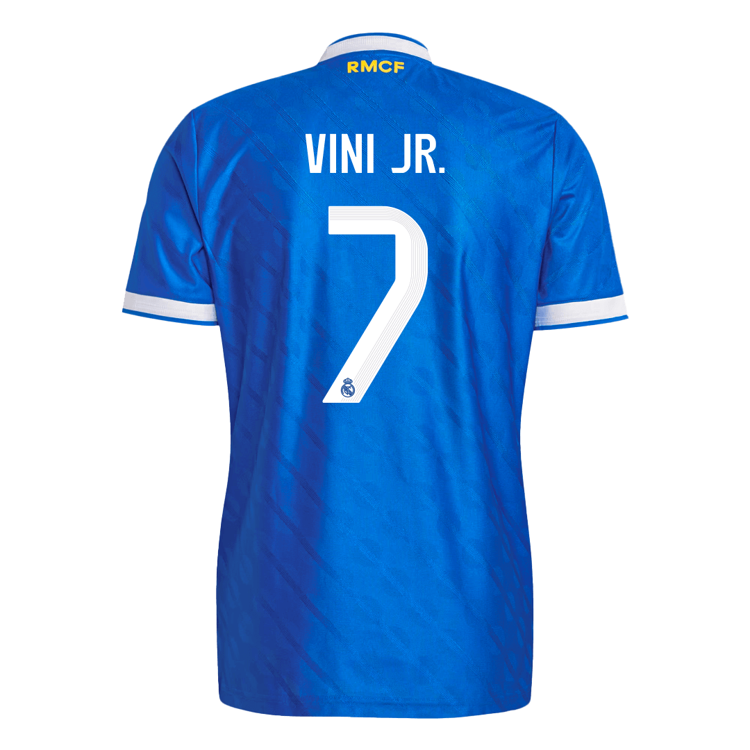 Real Madrid VINI JR. #7 Third Away Custom Player Version Soccer Jersey 2025/26 - bestsoccerstore