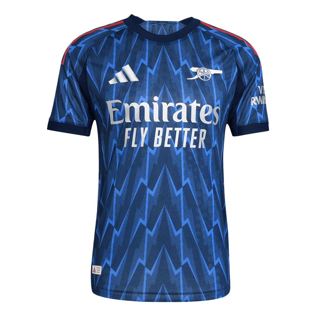 Arsenal Away Custom Player Version Soccer Jersey 2025/26 - bestsoccerstore