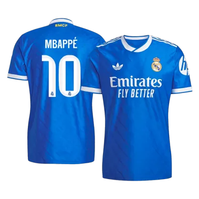 Authentic MBAPPÉ #10 Soccer Jersey Real Madrid Third Away Shirt 2025/26 - bestsoccerstore