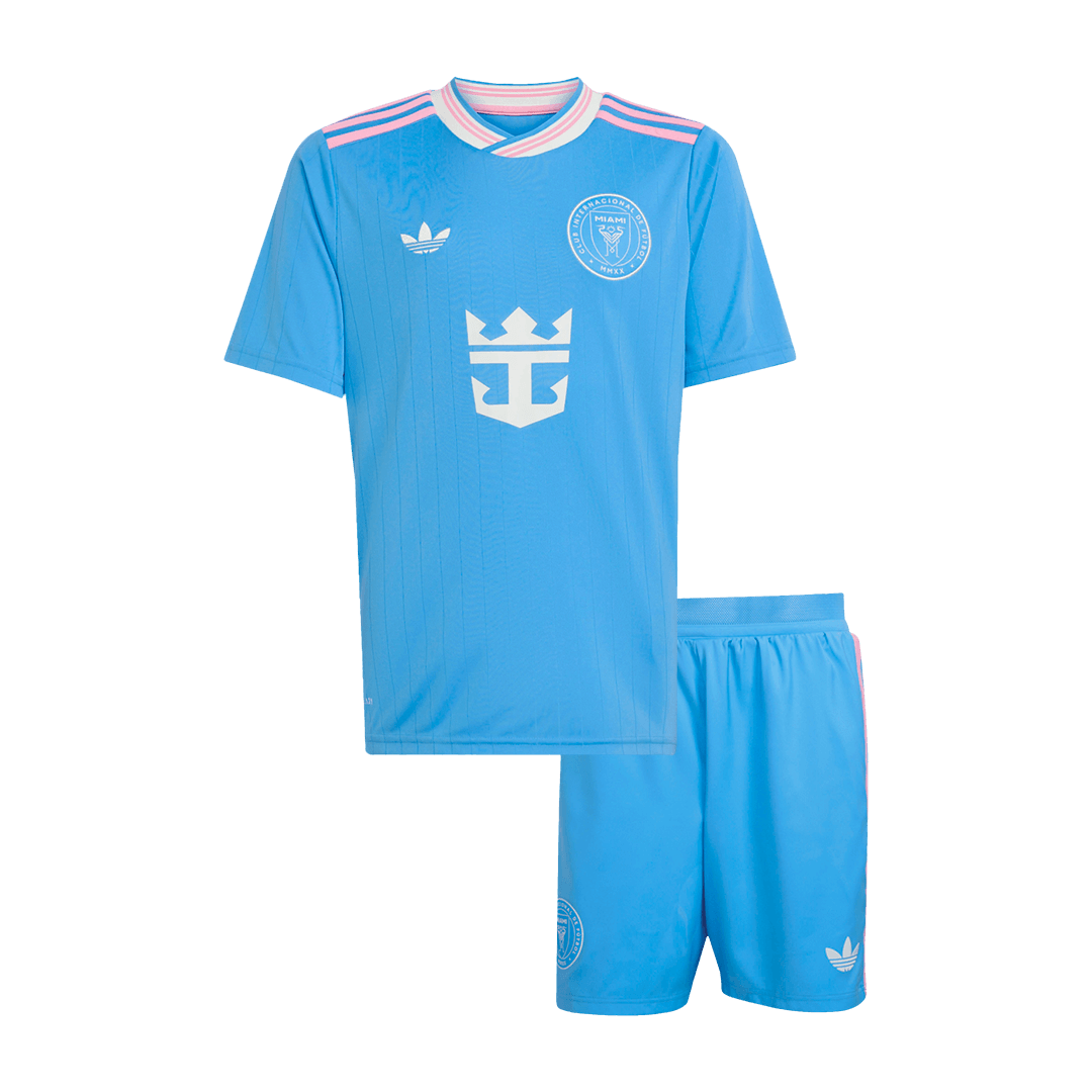 Kids Inter Miami CF Custom Third Away Soccer Kits 2025 - bestsoccerstore