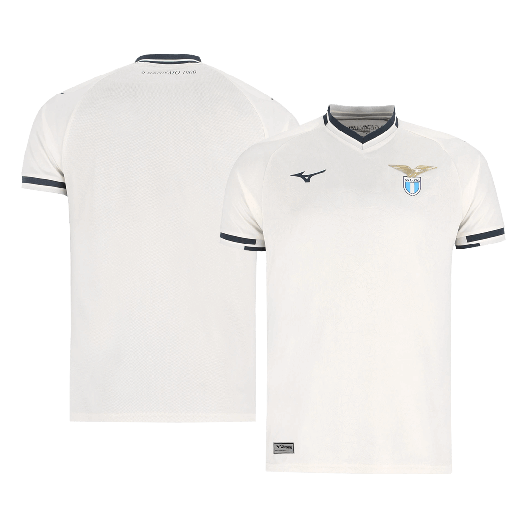 Lazio Soccer Jersey Away Custom Shirt 2025/26 - bestsoccerstore