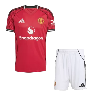 Manchester United Home Soccer Uniform Kits 2025/26 - bestsoccerstore