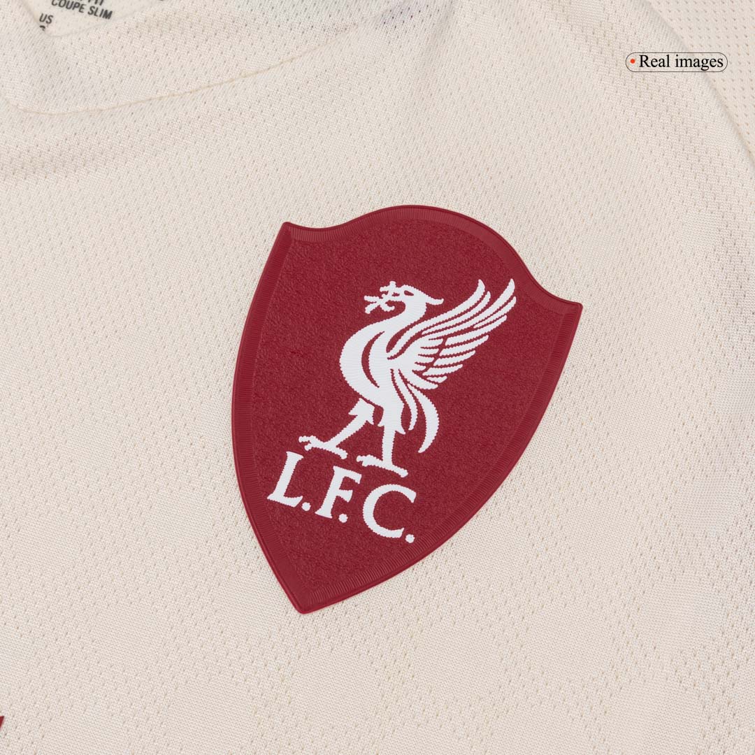 Liverpool Custom Player Version Away Soccer Jersey 2025/26 - bestsoccerstore
