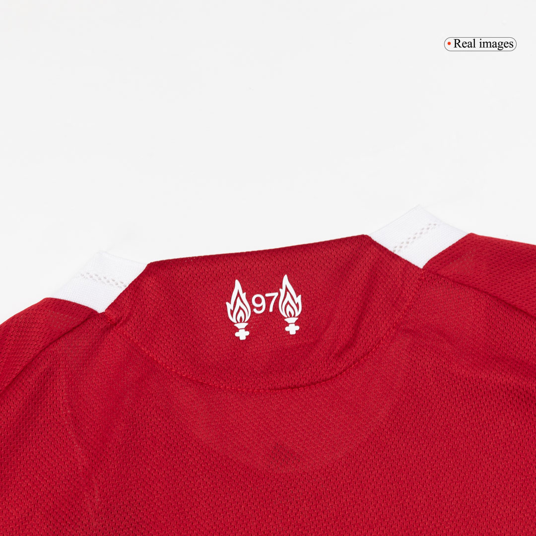 Liverpool KERKEZ #6 Custom Player Version Home Soccer Jersey 2025/26 - bestsoccerstore