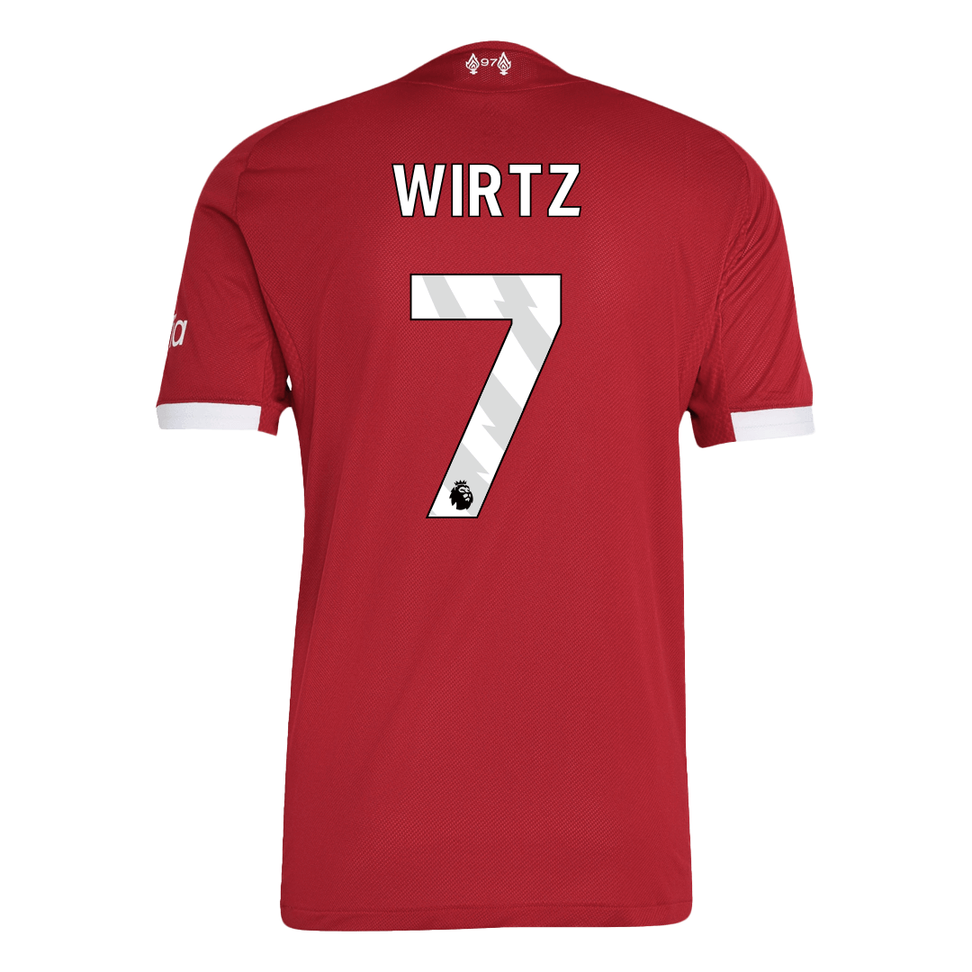 Liverpool WIRTZ #7 Custom Player Version Home Soccer Jersey 2025/26