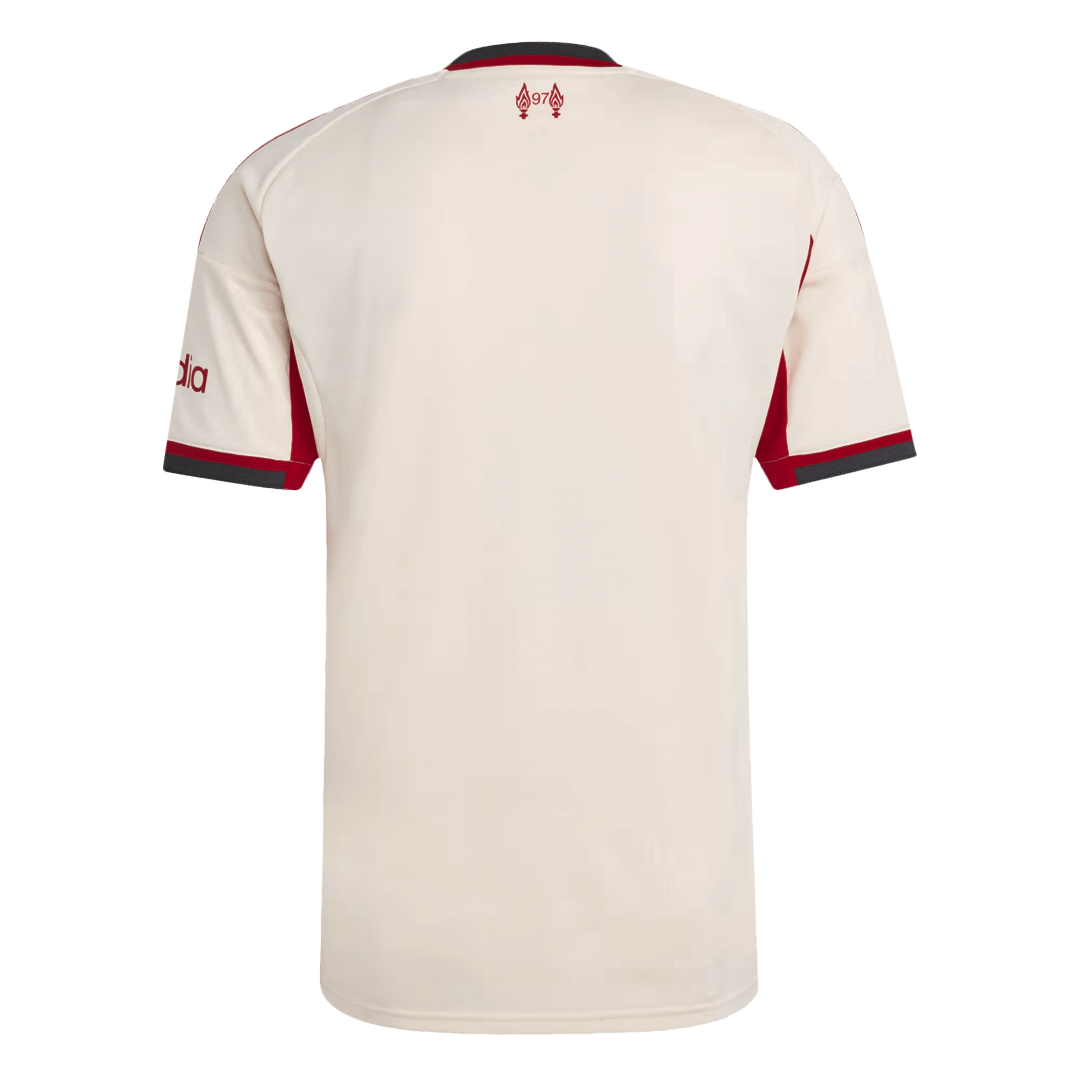 Liverpool Soccer Jersey Away 2025/26 Custom Shirt