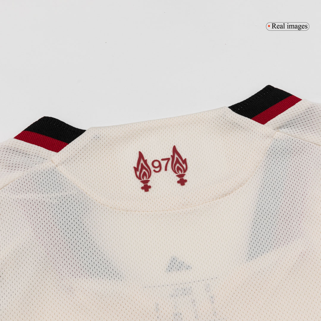 Liverpool Custom Player Version Away Soccer Jersey 2025/26 - bestsoccerstore