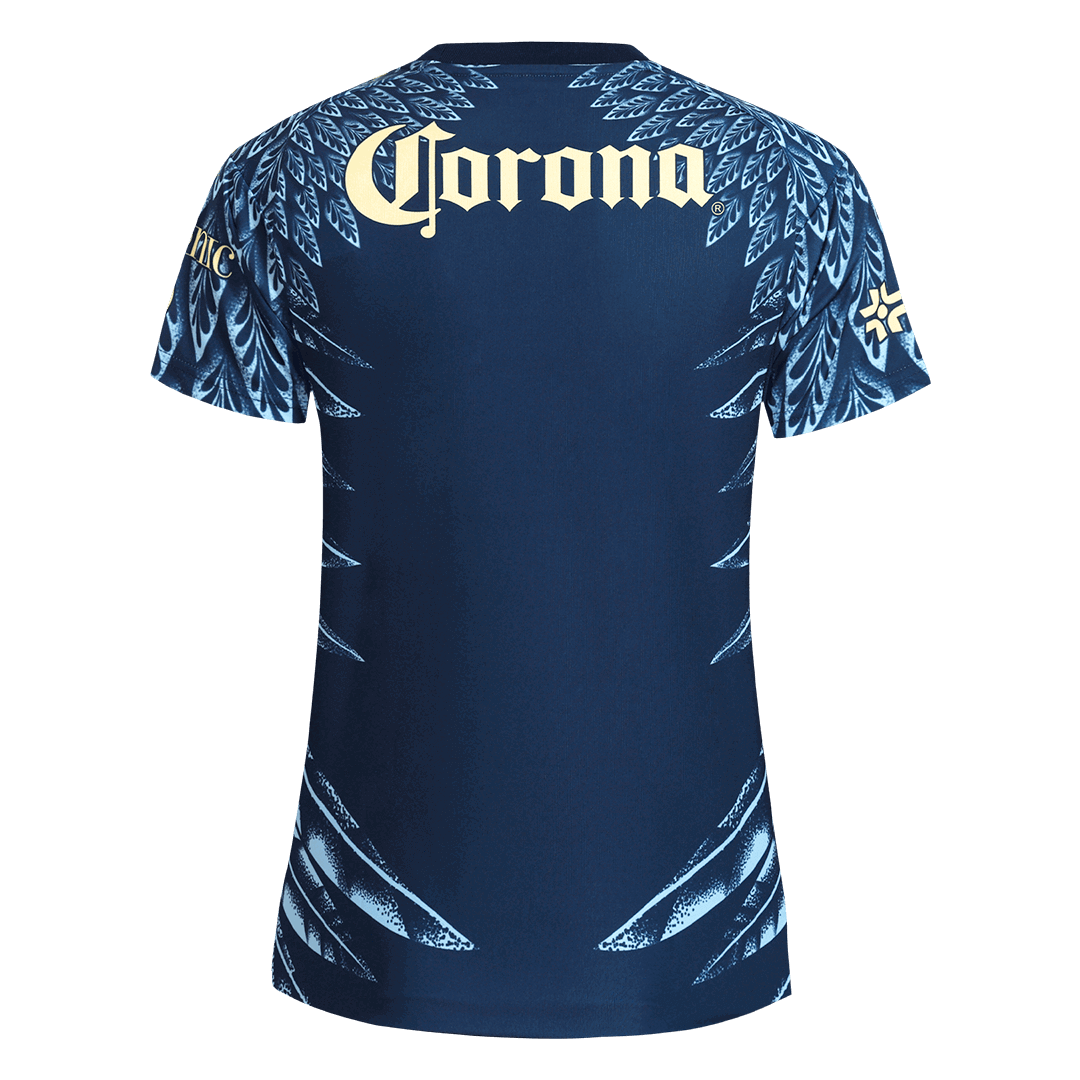 Club America Aguilas Soccer Jersey Away Women's Custom Shirt 2025/26 - bestsoccerstore