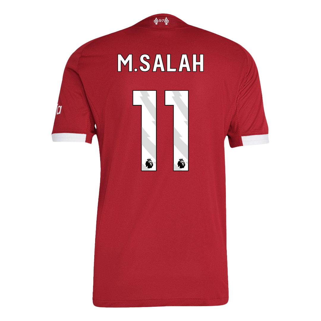 Liverpool M.SALAH #11 Custom Player Version Home Soccer Jersey 2025/26