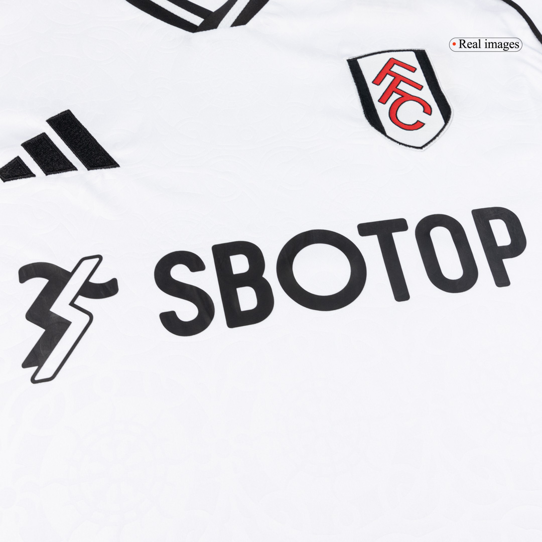 Fulham Soccer Jersey Home Custom Shirt 2025/26 - bestsoccerstore