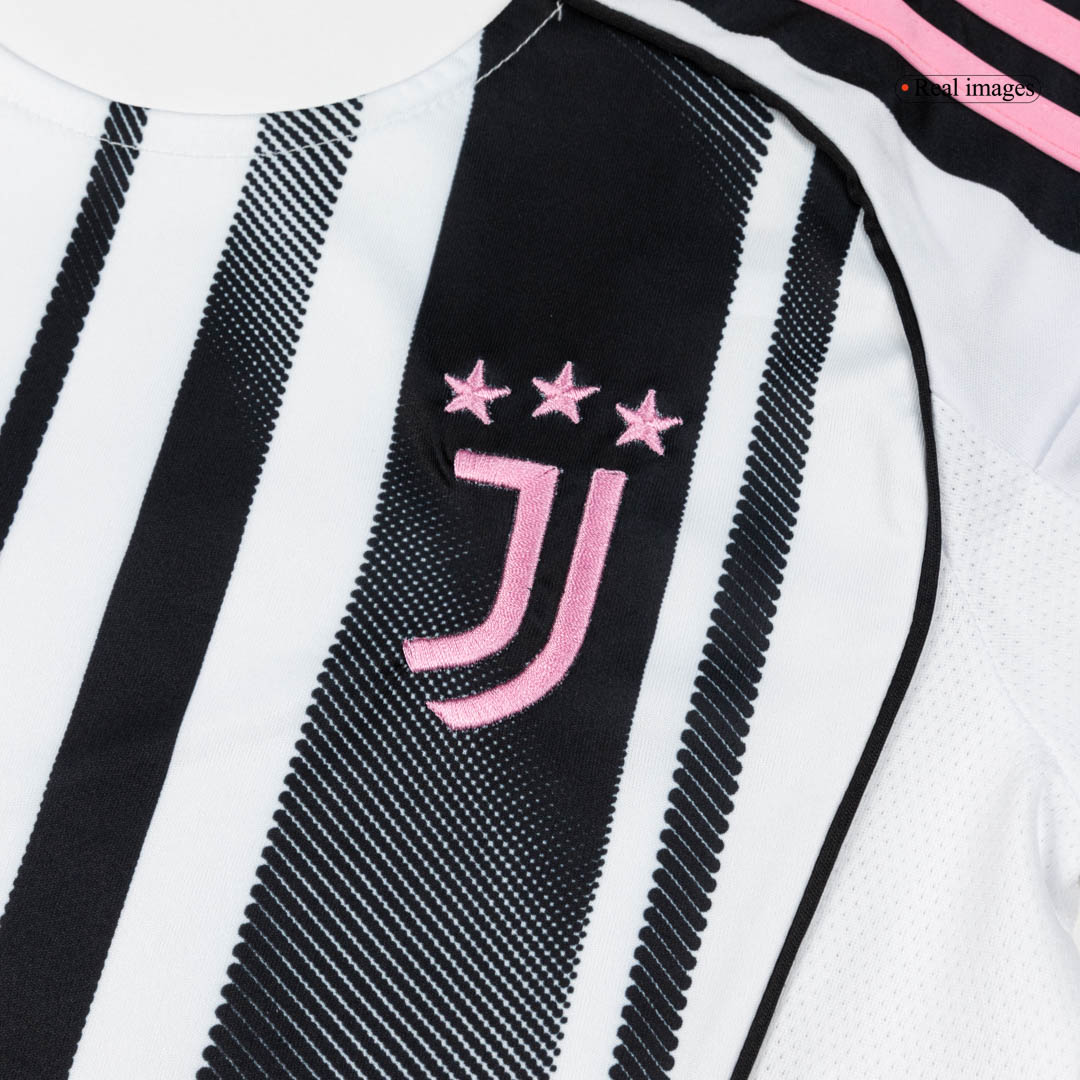 Juventus Soccer Jersey Home Women's Custom Shirt 2025/26 - bestsoccerstore