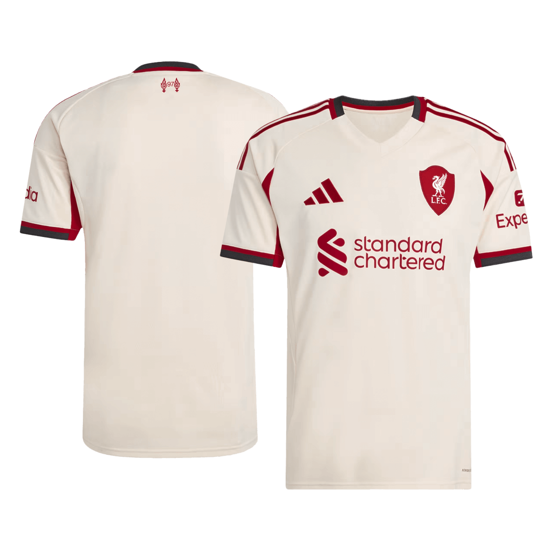Liverpool Soccer Jersey Away 2025/26 Custom Shirt