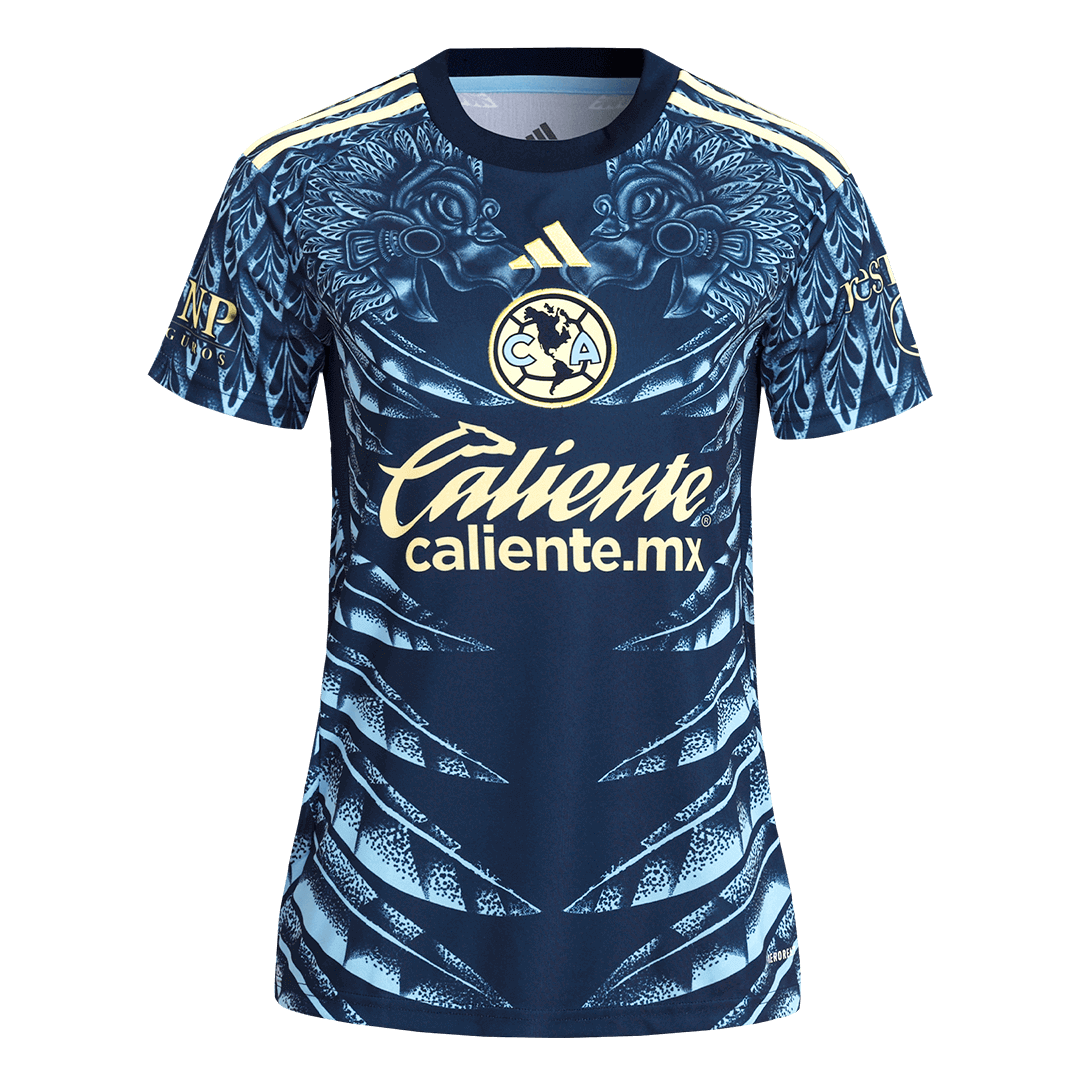 Club America Aguilas Soccer Jersey Away Women's Custom Shirt 2025/26 - bestsoccerstore