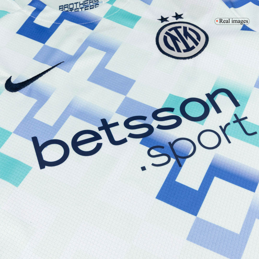 Kids Inter Milan Custom Away Soccer Kits 2025/26 - bestsoccerstore