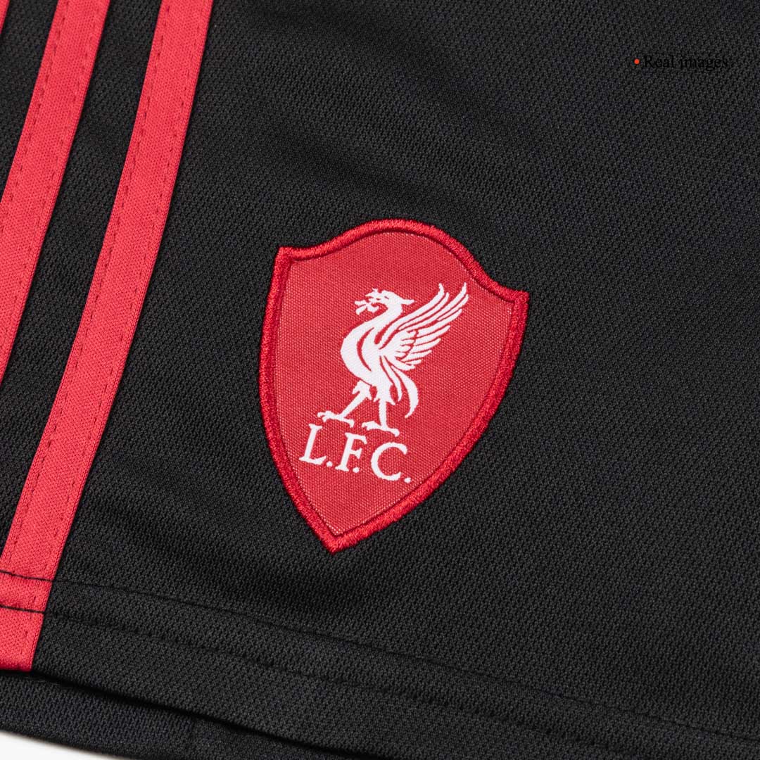 Kids Liverpool Away Custom Soccer Kits 2025/26 - bestsoccerstore