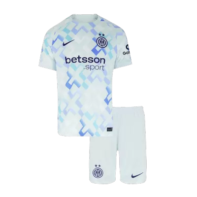 Kids Inter Milan Custom Away Soccer Kits 2025/26 - bestsoccerstore