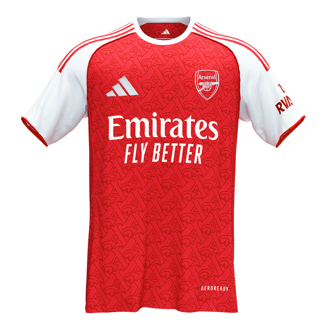 Arsenal Jersey Custom Soccer Jersey Home 2025/26 - bestsoccerstore