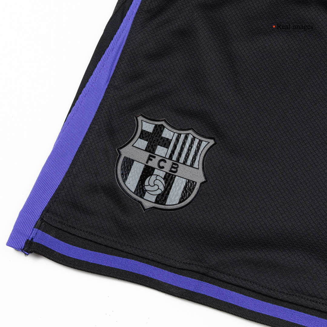 Barcelona Soccer Shorts Custom Away 2025/26 - bestsoccerstore