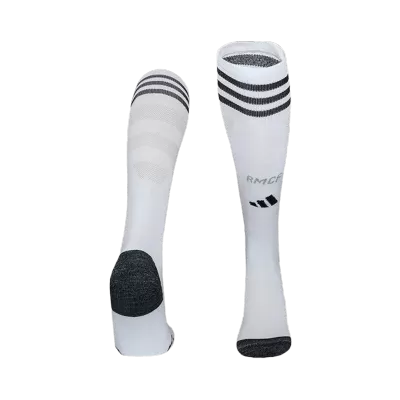 Men's Real Madrid Jersey Soccer Home Socks 2025/26 - bestsoccerstore