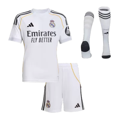 Kids Real Madrid Custom Home Full Soccer Kits
2025/26 - bestsoccerstore