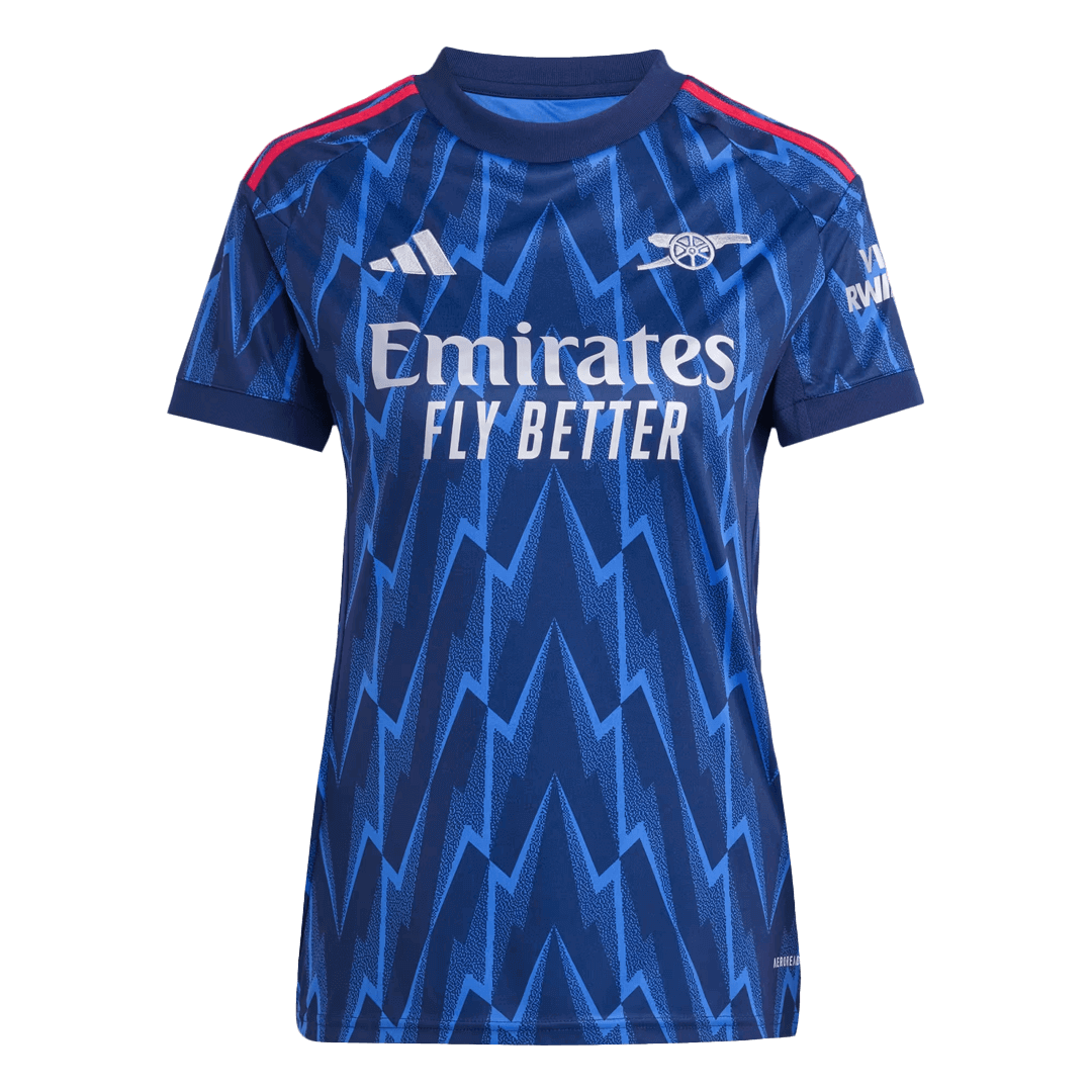 Arsenal Soccer Jersey Away Women's Custom Shirt 2025/26 - bestsoccerstore