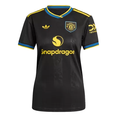 Manchester United Soccer Jersey Third Away Women's Custom Shirt 2025/26 - bestsoccerstore