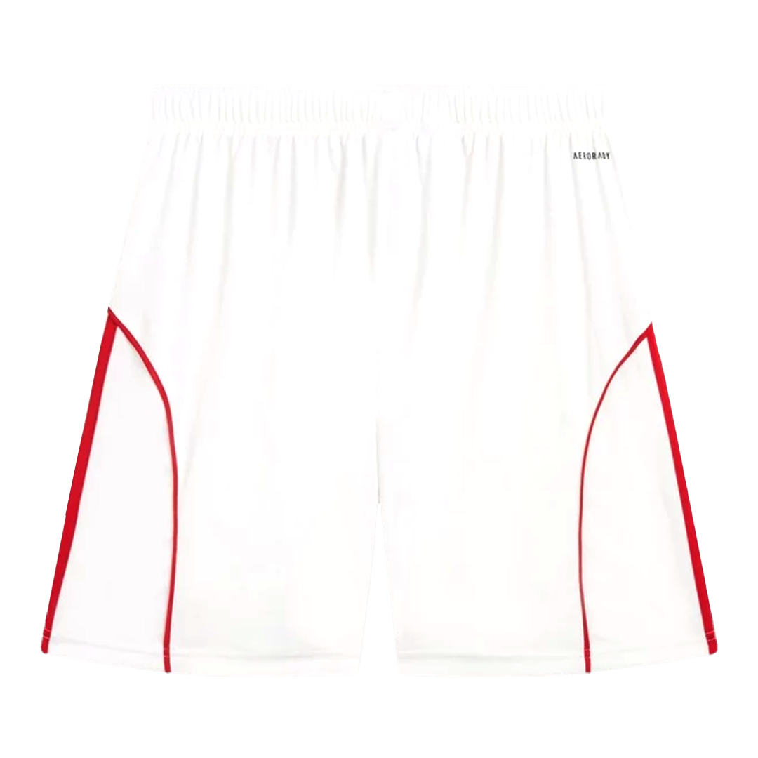 Arsenal Soccer Shorts Custom Home 2025/26 - bestsoccerstore