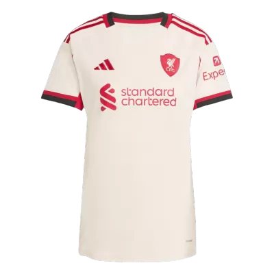 Liverpool Soccer Jersey Away Women's Custom Shirt 2025/26 - bestsoccerstore