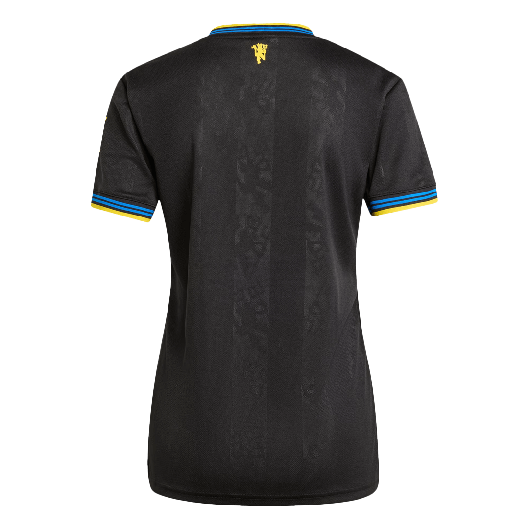Manchester United Soccer Jersey Third Away Women's Custom Shirt 2025/26
