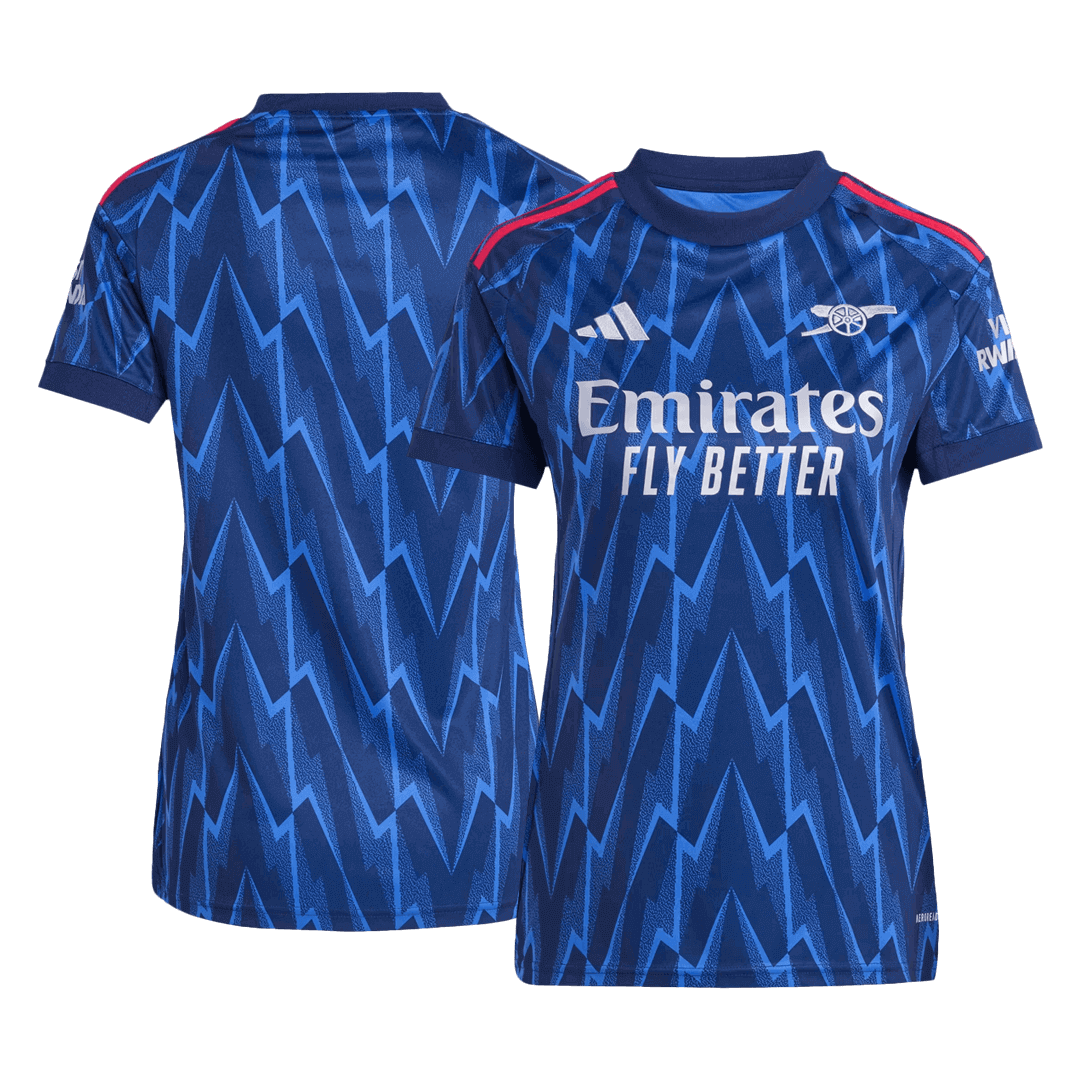 Arsenal Soccer Jersey Away Women's Custom Shirt 2025/26