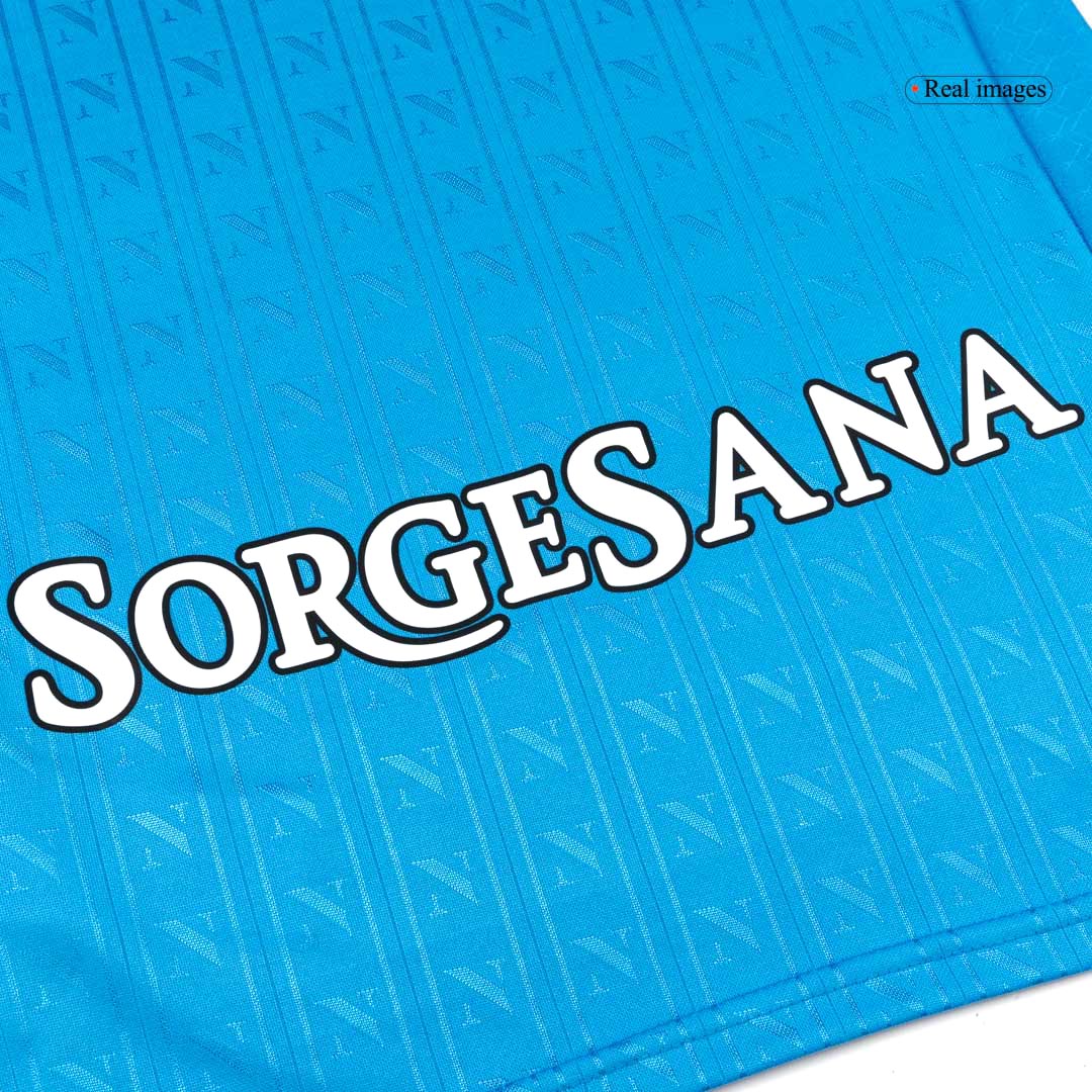 Napoli Home Custom Player Version Soccer Jersey 2025/26 - bestsoccerstore
