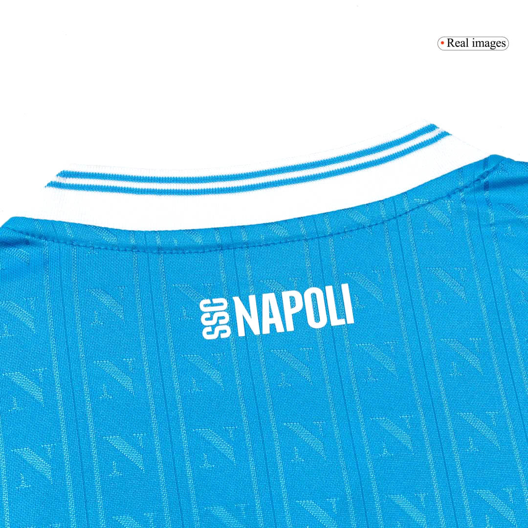 Napoli Home Custom Player Version Soccer Jersey 2025/26 - bestsoccerstore