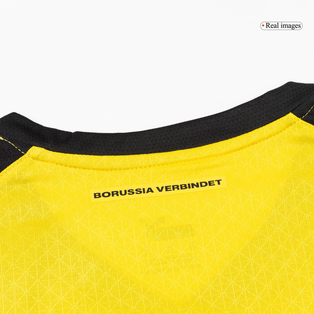 Borussia Dortmund Custom Player Version Home Soccer Jersey 2025/26 - bestsoccerstore