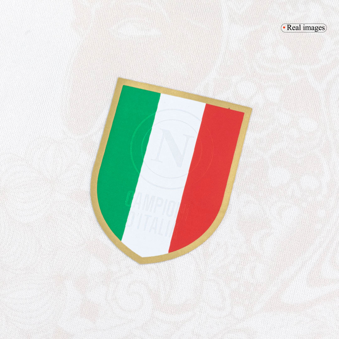 Kids Napoli Away Custom Soccer Kits 2025/26 - bestsoccerstore