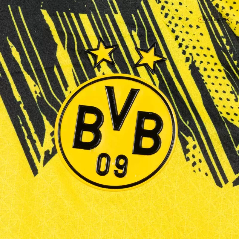 Borussia Dortmund Home Custom Player Version Soccer Jersey 2025/26 - bestsoccerstore