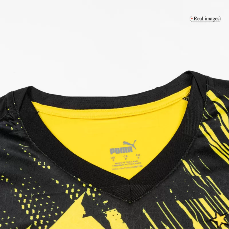 Borussia Dortmund Home Custom Player Version Soccer Jersey 2025/26 - bestsoccerstore