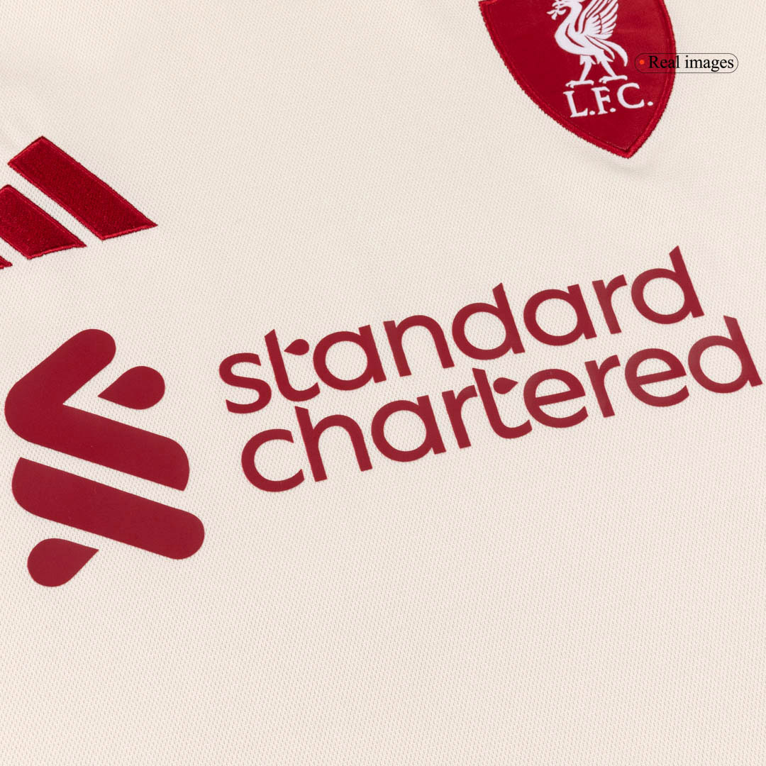 Liverpool Long Sleeve Jersey Away 2025/26 Football Shirt - bestsoccerstore