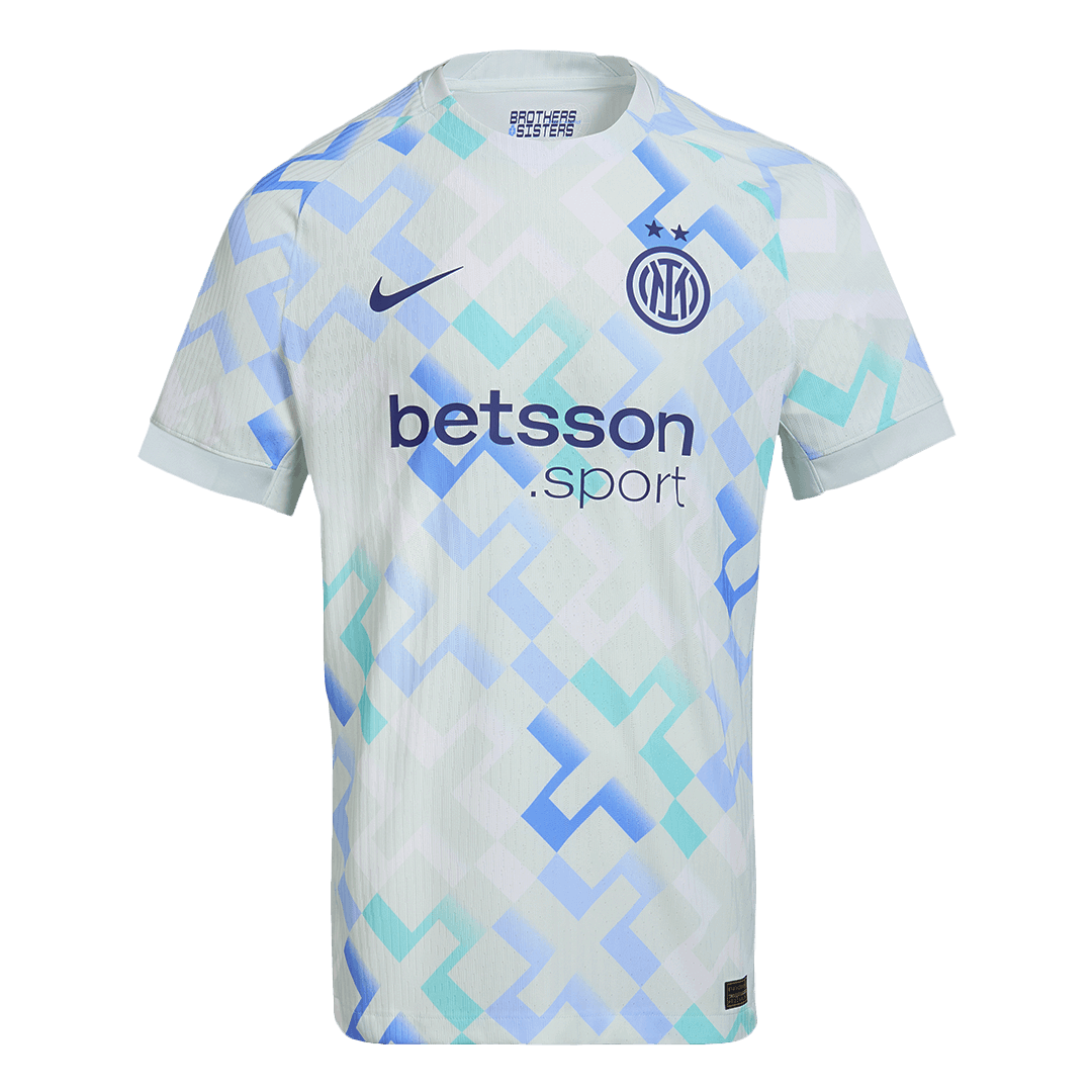 Inter Milan Away Custom Player Version Soccer Jersey 2025/26 - bestsoccerstore