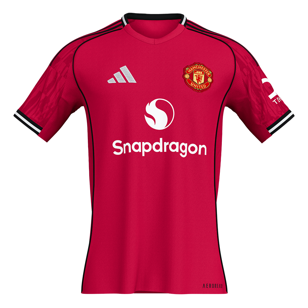 Manchester United Soccer Jersey Home Shirt 2025/26 - bestsoccerstore