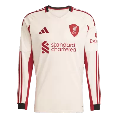 Liverpool Long Sleeve Jersey Away Football Shirt 2025/26 - bestsoccerstore