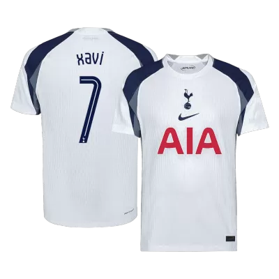 Authentic Tottenham Hotspur Jersey Custom XAVI #7 Soccer Jersey Home 2025/26 - UCL - bestsoccerstore