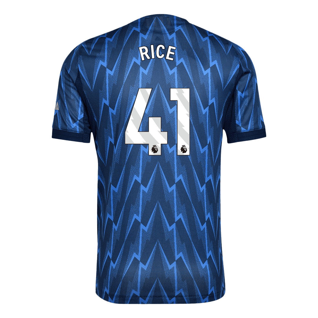 Arsenal RICE #41 Away Custom Player Version Soccer Jersey 2025/26