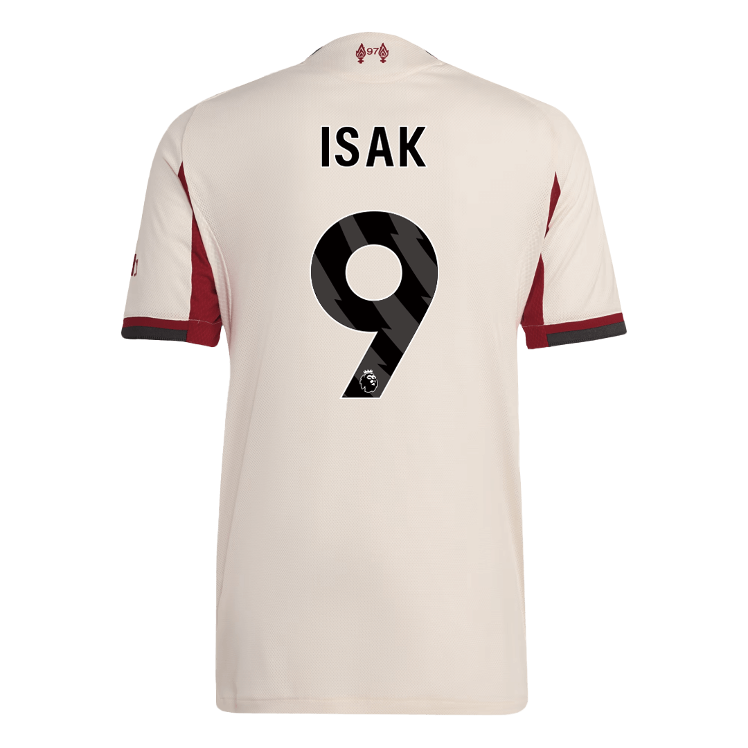 Liverpool ISAK #9 Custom Player Version Away Soccer Jersey 2025/26