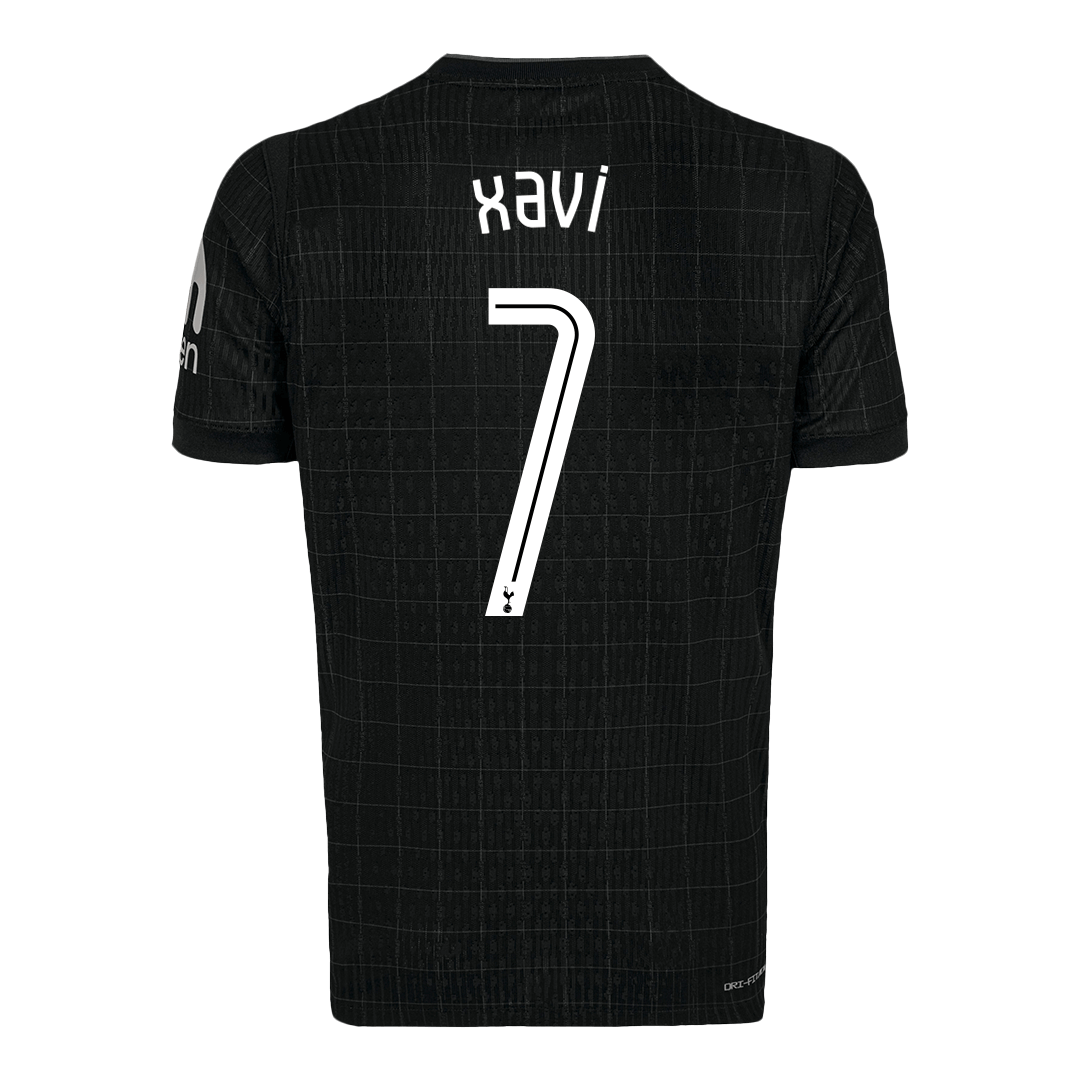 XAVI #7 Tottenham Hotspur Soccer Jersey Away Custom Shirt 2025/26 - UCL - bestsoccerstore