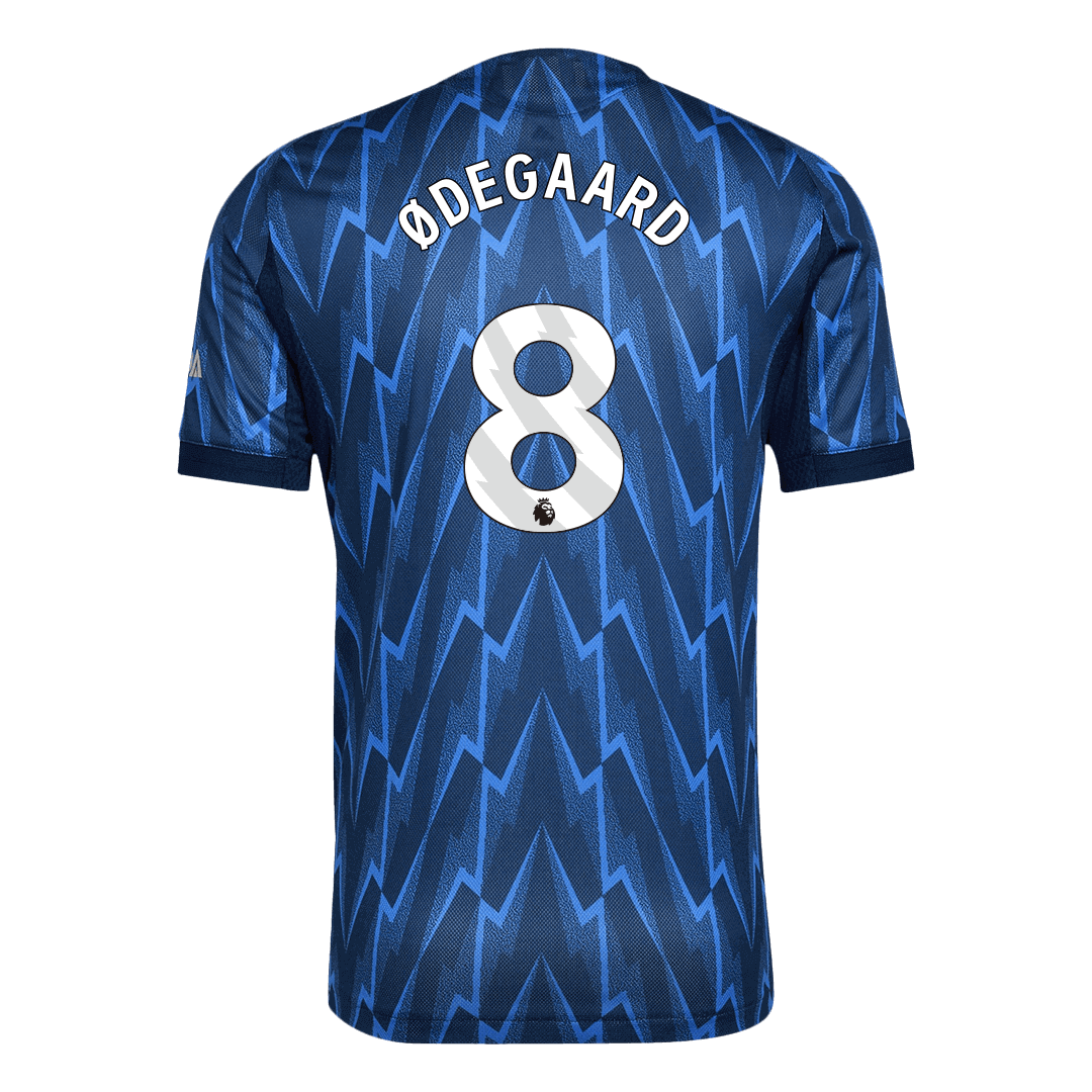 Arsenal ØDEGAARD #8 Away Custom Player Version Soccer Jersey 2025/26 - bestsoccerstore
