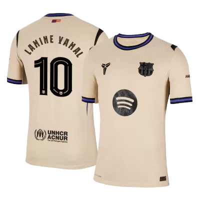 Authentic Barcelona Jersey Custom LAMINE YAMAL #10 Soccer Jersey Away 2025/26 - UCL - bestsoccerstore